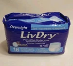 Livdry Adult Smali 26 To 38 Underwear, Protective Diapers- Pack Of 18. Fixed Price $14.99.