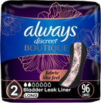 Always Discreet Boutique Incontinence Panty Liners For Bladder Leaks, Size 2, Ve. Fixed Price $27.01.