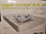 Bedgear Hyper-cotton 4.0 Quick Dry Performance Full Xl Mattress Protector. Fixed Price $40.00.