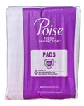 Poise Incontinence Pads Maximum Absorbency Regular 96 Count. Fixed Price $22.88.