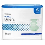 Mckesson Ultra Briefs, 96 Count Small, 22-36 In. Incontinence Green. Fixed Price $83.99.