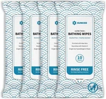 Sunkiss Trustplus Bathing Wipes With Aloe, Extra Thick 8"X12" Body Cleansing. Fixed Price $24.97.