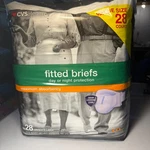 Cvs Health Fitted Briefs Maximum Absorbency Unisex Xl 28 Count Odor Locking New. Fixed Price $13.88.