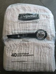 Depend Women's Fresh Protection Maximum Incontinence Underwear Small 00-8 40CT. Fixed Price $19.63.