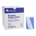 Richmond Dental 201226 Cotton Rolls Braided 4" 3/8" Medium Non-sterile 250/BX. Fixed Price $28.95.