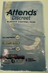 Attends Discreet Bladder Control Pads Ultimate Absorbency 4 Lot Of 2 Sealed Pack. Fixed Price $13.85.