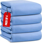 Epicessentials Incontinence Bed Pads 34X36 Inches (pack Of 4), Green/blue. Fixed Price $33.11.
