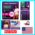 Depend Defense: Large Blush Adult Diapers, 22 Count, Overnight Protection. Fixed Price $38.99.