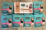 New Depends Adult Incontinence Diapers Underwear Brief Women Silhouette Lot. Fixed Price $48.00.