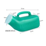 Portable Men Mobile 1200ML Toilet Car Travel Camp Urine Pee Handle Urinal Storag. Fixed Price $5.24.