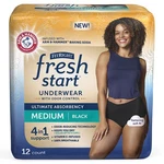 Fitright Fresh Start Incontinence And Postpartum Medium (12 Count), Black. Fixed Price $24.74.