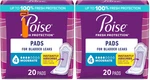 Poise Incontinence Pads & Postpartum Regular (pack Of 2), White. Fixed Price $24.99.