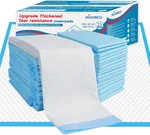 Tear-resistant Incontinence Bed Pads 40'' X 36'' 130 Gram Heavy Duty (25 Count). Fixed Price $45.99.