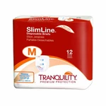 Tranquility Slimline Briefs, Medium 32'' - 44'', 8 Bags Of 12. Fixed Price $70.16.