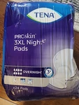 New! Tena Proskin 3XL Night Pads Soft Dry Protection 24 Unisex. Fixed Price $27.19.