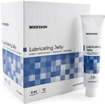 Mckesson Lubricating Jelly 4OZ Tube Sterile Unscented 119-8919 BOX/12, Pack. Fixed Price $60.85.