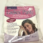 Salk Ladies Panty 100% Cotton White Sz Style# 67900LG (waist 30"-33") Nwt. Fixed Price $14.87.