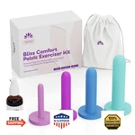 Bliss Comfort Silicone Pelvic Floor Trainer Kit Soft & Flexible Design Gen. Fixed Price $62.34.