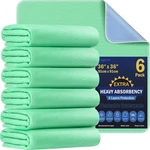 Pack 36 X Heavy Absorbency Washable Underpads, Waterproof Quick Drying. Fixed Price $36.95.