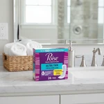 Ultra Thin Incontinence Pads, 6 Drop Ultimate Absorbency, Long Length. Fixed Price $27.97.
