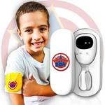 Captain Dry Wireless Bedwetting Alarm For Kids Includes Armband Deep Sleeper. Fixed Price $44.99.