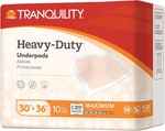 Tranquility Heavy-duty Underpad, 30'' 36'', Maximum Absorbency, 60CT. Fixed Price $79.99.