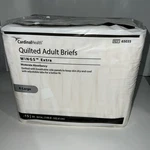 Cardinal Health Quilted Adult Briefs Xl (15 Pack) Wings Extra, New 65035. Fixed Price $14.00.
