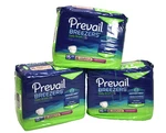 Lot Of 3 Prevail Breezers Incontinence Daily Briefs X-large Sz Breathable Zones. Fixed Price $29.98.