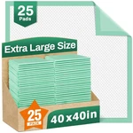 Disposable Bed Pads 40"X40" Extra Large Pee For Incontinence 140 Gram He.... Fixed Price $30.34.