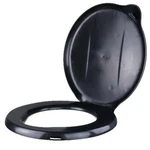 Portable Black Ozark Trail Bucket Toilet Seat Cover Camping Outdoor Travel New. Fixed Price $20.35.