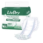 Livdry High Absorbency Pad Insert For Incontinence Briefs And Adult Diapers, .... Fixed Price $80.89.