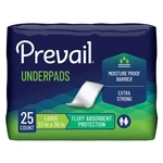 Prevail Total Care Disposable Underpad Fluff 23X36" - 150 Pads. Fixed Price $43.93.