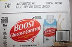 Nestle Boost Glucose Control Nutritional Drink Pack 8 Oz Very Vanilla 12/2025. Fixed Price $30.27.