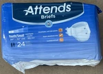 Attends Youth Brief Extra Small Heavy 20-34 Inches 24 Count New!. Fixed Price $17.77.