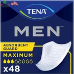 Tena Incontinence Guards For Men, Moderate Absorbency, 48 Count. Fixed Price $23.52.