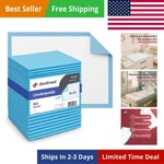 Standard Absorbency Underpads 100 Disposable 2-PLY Tissue Fill, 24" X 17.... Fixed Price $29.69.