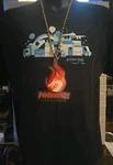 Amazon Employee, Prime Day 2023 Men's Xl Tshirt, Black/light Blue, New Nwot. Fixed Price $16.25.