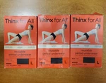 Pk: Thinx For All Reusable Period Underwear Brief Large Black Damg (5325) E2A. Fixed Price $18.99.