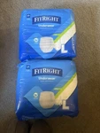 Fitright Underwear Large Includes Pacs Disposable 20 Pack White. Fixed Price $26.50.