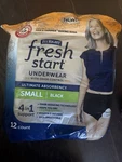 Arm And Hammer Fresh Start Underwear With Odor Control Ultimate Absorbency Small. Fixed Price $35.50.