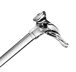 Alex Orthopedic Elegant Lucite Clear Cane With Palm Contour Grip Handle For T.... Fixed Price $95.36.