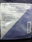 Lot Of 2 Medline Leg Bags 550ML W/ Extension Tubing Comfort Straps Twist Valve. Fixed Price $12.17.