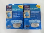 Carex Commode Liners Ultra Absorbent P709-00 Holds Quarts Of Liquid *(2-PACK)*. Fixed Price $20.90.