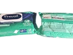Pack Prevail Personal Cleansing Fragrance Free Washcloths X 12" 48 Wipes. Fixed Price $10.02.
