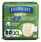 80 Count Xl Incontinence Underwear Adult Unisex Fitright (4) 20. Fixed Price $40.99.