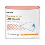 200 Mckesson Light Absorbency Adult Bed Disposable Incontinence Underpads. Fixed Price $42.36.
