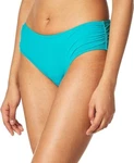 New Coco Reef Women's Aqua Prime Side Shirred Bikini Bottom Classic Solid Sz Xl. Fixed Price $18.33.