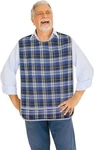 Adult Bibs For Eating - Extra Large Reusable Clothing Protector Blue. Fixed Price $24.56.