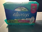 Always Ultra Thin Pads 42CT Size Long Super Absorbency Unscented W/wings. Fixed Price $13.00.