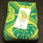 Better Homes & Gardens Luxury Soft Absorbent Beach Towel Green Blue Tile 38X72. Fixed Price $19.99.